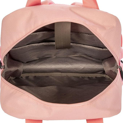 Bric's B|Y Ulisse Backpack, Lightweight Travel Daypack with Smart Sleeve and Multiple Organizational Pockets - Rosa