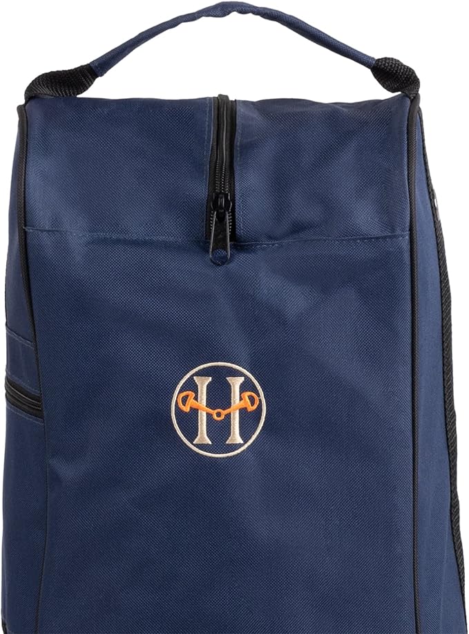 Huntley Equestrian Tall Riding Boot Bag Durable & Premium Horse Riding Boots Storage Protection Zipper Bag Water Resistant, Portable & Easy to Clean