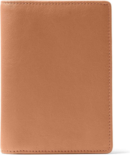 Leatherology Deluxe Passport Cover – Leather Travel Wallet with Card Slots, Pockets & Cash Storage