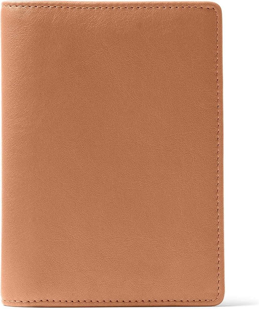 Leatherology Deluxe Passport Cover – Leather Travel Wallet with Card Slots, Pockets & Cash Storage