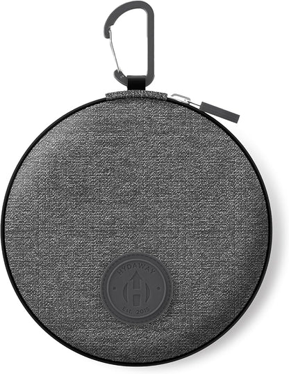 HYDAWAY Travel Case for Collapsible Bottles, Bowls & Cups - Protective Storage with Carabiner Clip - Durable, Water-Resistant, TSA-Friendly