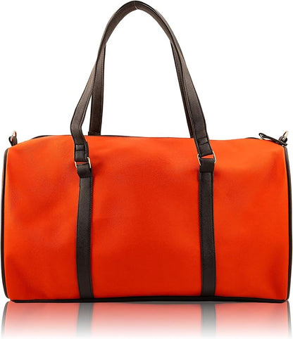 Disney Cars Lightning McQueen Mini Duffle Bag for Kids | Small Disney Travel Bag for Boys, Girls, Toddlers | Lightning McQueen Overnight Bag for Sleepovers, School, Sports | Ages 3+