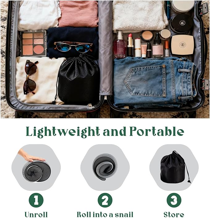 Neck Travel Pillow | Memory Foam for Airplane Comfort | Compact & Ergonomic: Travel, Car, Home | Ideal for Adults & Kids