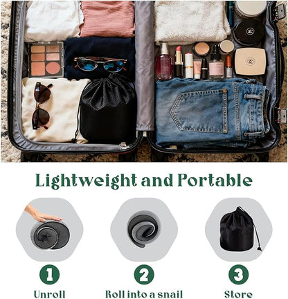 Neck Travel Pillow | Memory Foam for Airplane Comfort | Compact & Ergonomic: Travel, Car, Home | Ideal for Adults & Kids