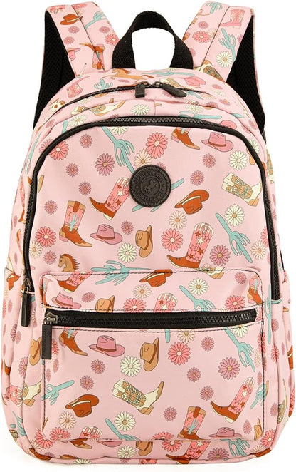 Montana West Backpack for Women Western Travel Backpack Purse Casual Daypack for Laptop College