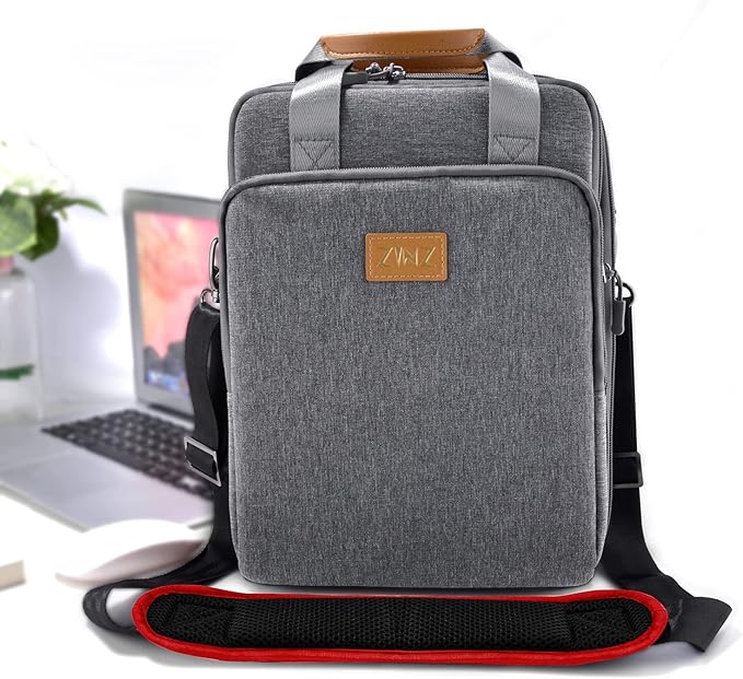 ZINZ Shoulder Strap 78" Universal Bag Strap with Ultra-Thick Fixed Padded and Dual Balanced Adjustable Buckles for Briefcase, Travel Bag, Sports Bags, Laptop Bag, Crossbody Bag - Wine Edge