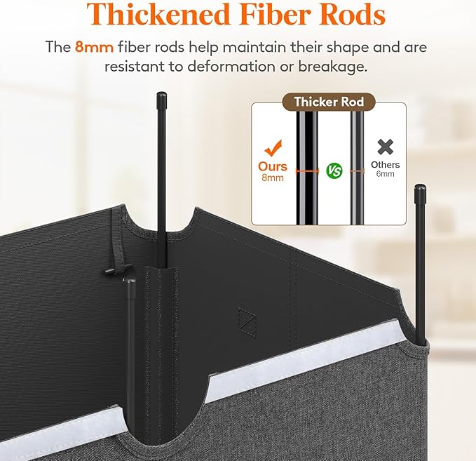 Lifewit 145L Laundry Basket with Lid, Large Laundry Hamper with Plastic Handles and Removable Bag, Foldable Tall Dirty Clothes Hampers for Laundry for Laundry Room, Bedroom, Bathroom, Dorm, Dark Gray