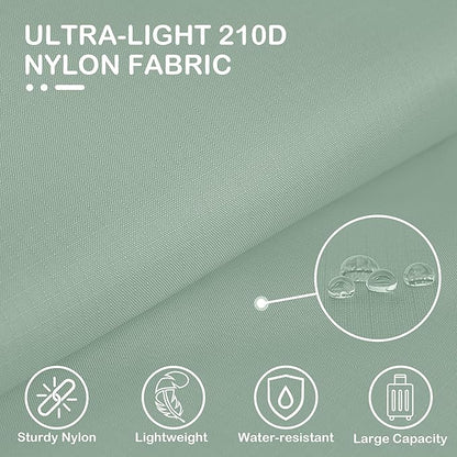 Cipway Compression Packing Cubes, Lightweight Travel Luggage Organizers with Shoe, Toiletry & Laundry Bags, Travel Essentials for Carry-on Suitcase (8 Piece, Sage Green)