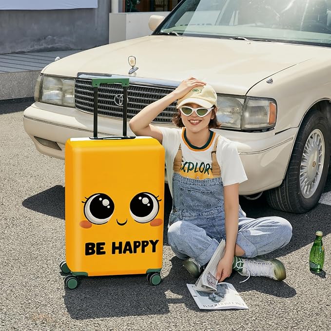 ANNA QUEEN Travel Luggage Cover Suitcase Protector Suitcase Cover Anti-Scratch,Stretchable Luggage Travel Bag Cover Washable