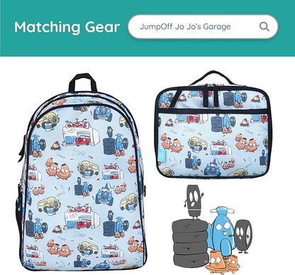 JumpOff Jo by Wildkin Overnighter Duffel Bag – Lightweight Travel Bag for Kids - Jo's Garage