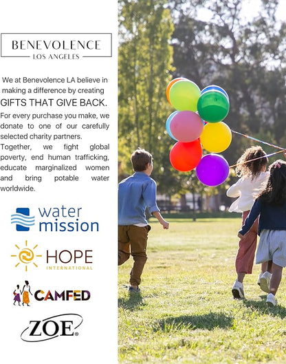 Benevolence LA 2 Layer Jewelry Box for Women, Large Velvet Jewelry Organizer with Decorative Lock, Removable Jewelry Tray, Earrings, Bracelets, Rings and Necklace Storage Box - Ebony