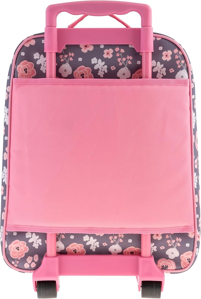 Stephen Joseph Kids' Luggage, Charcoal Flower