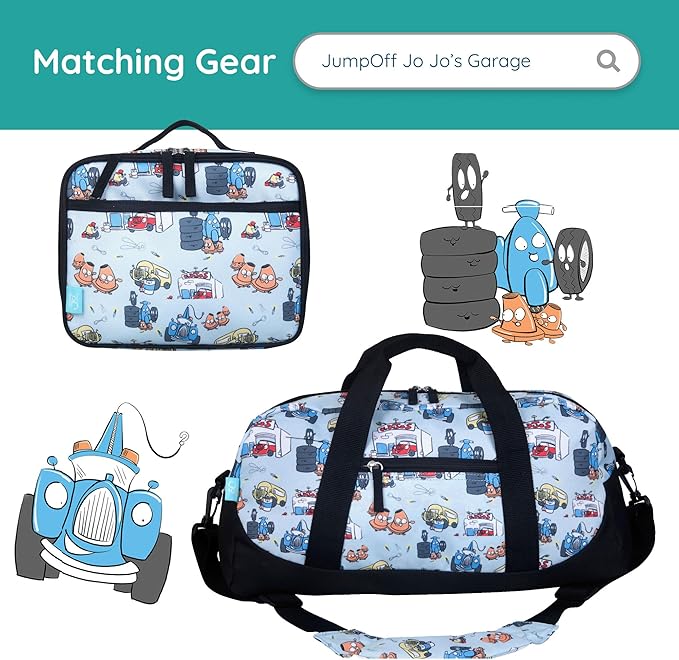 Wildkin Jo's Garage 15 Inch Backpack