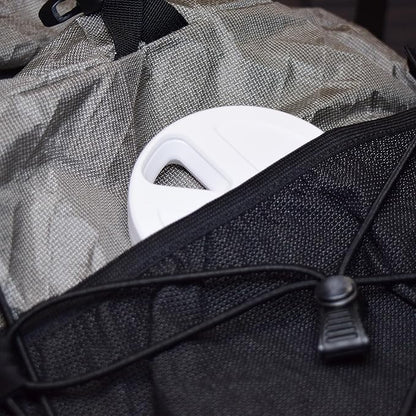 Travel RX Pill Case by Type Two Labs – Weekly 7 Day Pill Box, Compact Magnetic Organizer for Pills fits Purses or Pockets, Rugged Daily Caddy Holds Vitamins, Supplements and Medication. (White)