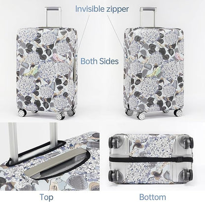 TRAVELKIN more than travel Luggage Covers For Suitcase Tsa Approved,Suitcase Cover Protector Fit 18-32 Inch Luggage