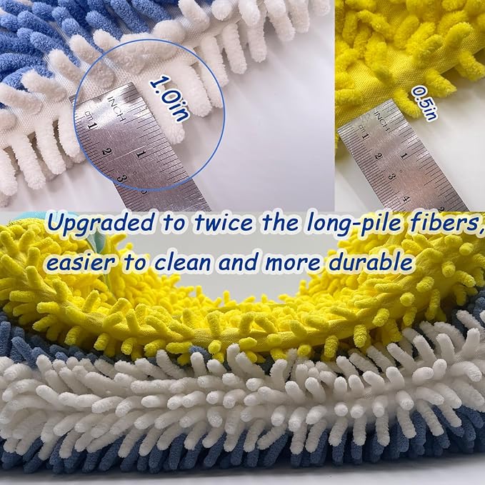 XXL Shoe Washing Machine Bag-Set of 2 Shoe Washing Bags for All Shoe Sizes, 360° Deep Clean Laundry Bag, Reusable Shoe Bag for Washing Machine, Shoe Cleaning Bag for Sneakers Tennis Shoes Sock