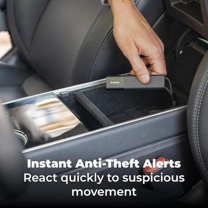 Invoxia GPS PRO Tracker - Real-time Location - 1-Year Subscription Included - for Cars, Motorcycles, Bicycles, Children - Motion and Tilt Alerts - 4G LTE-M Network - Up to 3 Months Battery Life