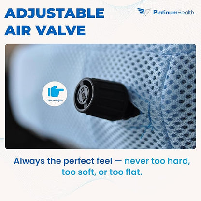 Air-Logic Smart-Cushion Premium Seat Cushion. User Adjustable Comfort. Never Bottoms Out. Self-Inflating Air/Foam Technology. Coccyx Cutout, Relieves Sciatica, Back/Tailbone Pain. Free Carry Bag (1)