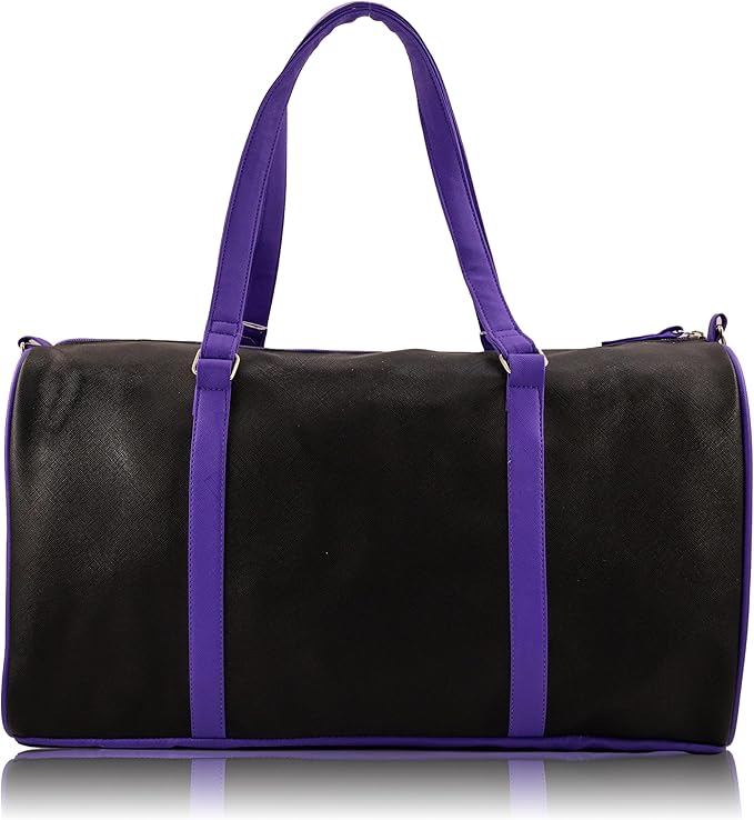 Sanrio Hello Kitty & Friends Kuromi Mini Duffle Bag for Girls | Small Travel Bag with Kuromi | Lightweight Overnight Bag for Kids & Teens | Adjustable Shoulder Strap | Ages 3+