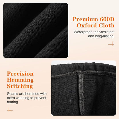 Canvas backpack laundry bag, laundry backpack with shoulder straps and mesh pockets, durable laundry basket bag with drawstring closure, suitable for college, laundromats, and apartments.