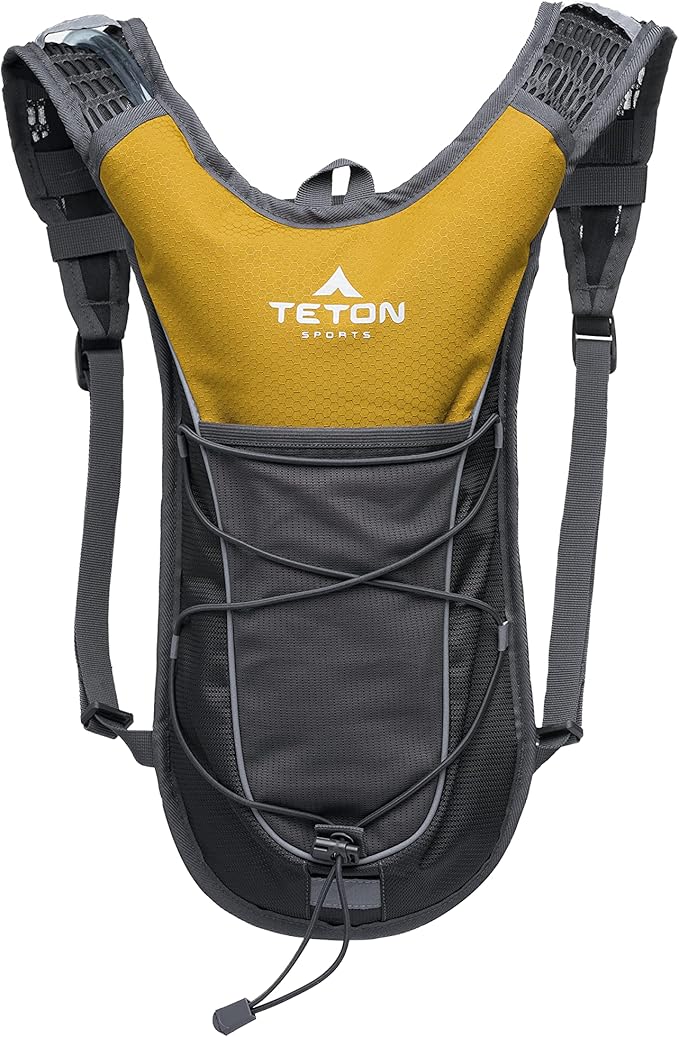 Teton Oasis/Trailrunner Hydration Backpack – Lightweight Water Pack with 2L/3L Bladder for Hiking, Running, Cycling, Biking – 2L/18L/22L Sizes – Sewn-in Rain Cover – Fits Men and Women