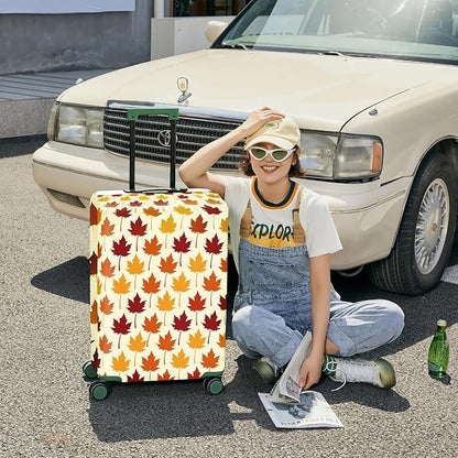 ANNA QUEEN Travel Luggage Cover Suitcase Protector Suitcase Cover Anti-Scratch,Stretchable Bag Cover Washable Durable Polyester