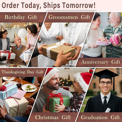 Personalized Toiletry Bag for Men Him, Gifts for Men, Custom Leather Travel Bag Shave Kit, Engraved Pattern Text, Ideal Christmas Gift for Dad, Birthday, Boyfriend, Anniversary, Husband, Son