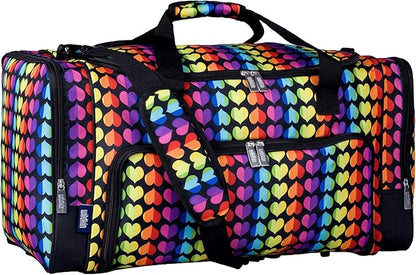 Wildkin Kids Weekender Duffel Bag – Carry-On Size for School, Travel, & Sleepovers