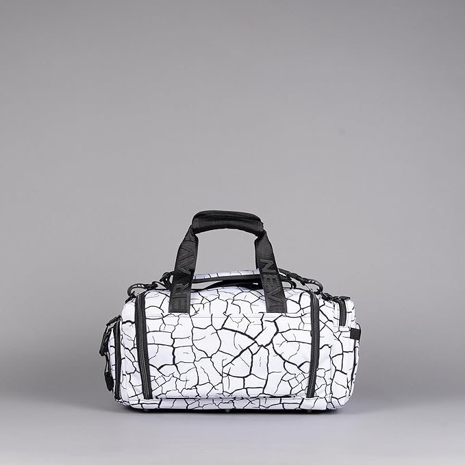 WOLFpak 20L Mini Duffle Bag for Gym & Travel | Waterproof Carry-On Weekender Bag with Shoe Compartment, Hard Bottom, and Tactical Molle System (Part 2: The Reign)