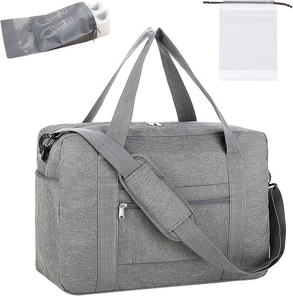 For Spirit Airlines Personal Item Bag 18x14x8 with Wet Pocket Foldable Travel Duffel Bag Underseat Carry on for Men & Women