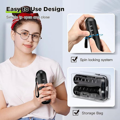 [2 Pack] Zannaki Metal Travel Pill Organizer, Portable Waterproof Weekly Pill Box, Large Aluminum Alloy Pill Case Container, BPA Free 7 Day Daily Medicine Organizer Holder for Vitamin, Supplement