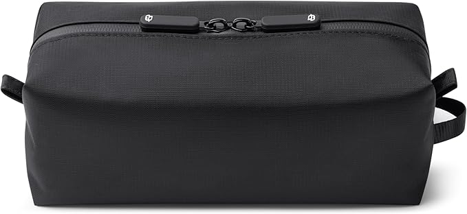 Comfyable Small Toiletry Bag for Men, Slim Mini Toothbrush Bag, Dopp Kit Bag
