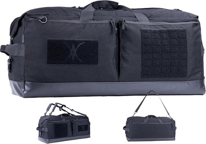 Large Military Tactical Duffle Bag Duffel Backpack for Special Work,Sports,Traveling,Camping 85L
