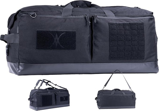 Large Military Tactical Duffle Bag Duffel Backpack for Special Work,Sports,Traveling,Camping 85L