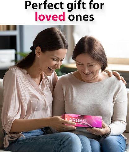 Weekly Pill Organizer 1 time a Day – Pill Box 7 Day with Enhanced Waterproof Seal, Large compartments Hold Big Vitamins & Supplements, Upgraded Locking lids, for Home & Travel use, Durable Hard case