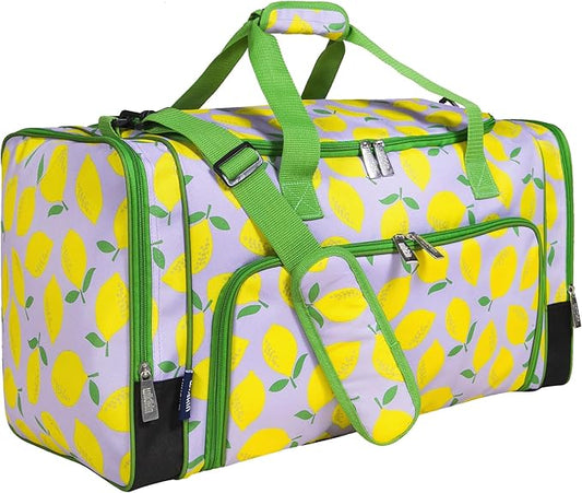 Wildkin Kids Weekender Duffel Bag – Carry-On Size for School, Travel, & Sleepovers