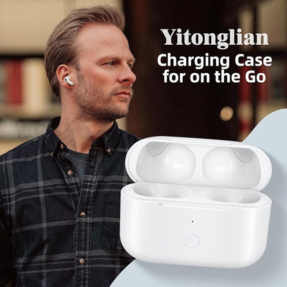 Charging Case Replacement for AirPods Pro 1st & 2nd Generation - Wireless Charger Case Without Earbuds
