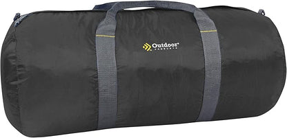 Outdoor Products Deluxe Duffel (Black, 12 in X 24 in)