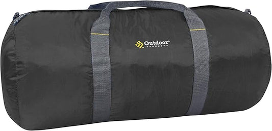Outdoor Products Deluxe Duffel (Black, 12 in X 24 in)