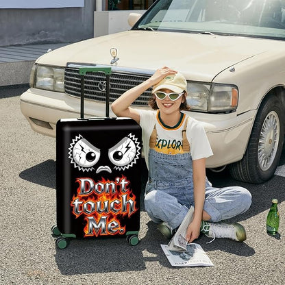 ANNA QUEEN Travel Luggage Cover Suitcase Protector Suitcase Cover Anti-Scratch,Stretchable Bag Cover Washable Durable Polyester