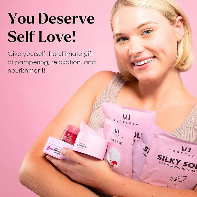 Spa Gifts for Women - Premium Self Care Spa Kit With Bath, Skin Care Sets & Self Care Items - Ultimate Pampering Set - Christmas Gifts for Women - Birthday Gifts- Spa Gift Baskets (Pack of 20)