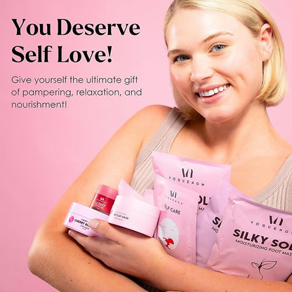 Spa Gifts for Women - Premium Self Care Spa Kit With Bath, Skin Care Sets & Self Care Items - Ultimate Pampering Set - Christmas Gifts for Women - Birthday Gifts- Spa Gift Baskets (Pack of 20)