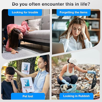 Airtag for Andriod and iOS,Air Tags-4 Pack,Andriod Tracker Tags,Support Dual System,Work with Apple Find My and Gooogle Hub App,Item Locator for Luggage, Backpack,Key,Wallet and More