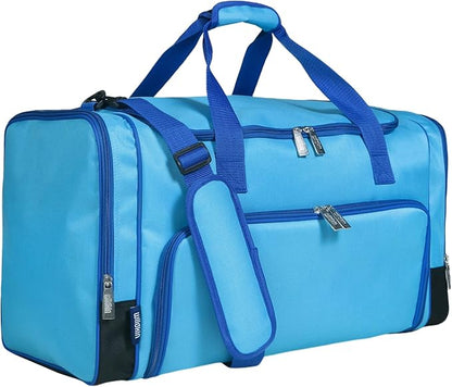 Wildkin Kids Weekender Duffel Bag – Carry-On Size for School, Travel, & Sleepovers