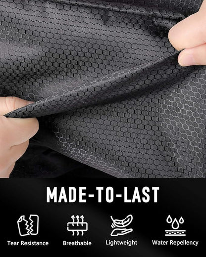 Smell Proof Shoe Bags for Travel-Soccer Cleat Bag Smell Proof with Active Carbon Fabric | Odor-Absorbing Water-Resistant Track Shoe bags for Sports (2 Black with Green, UP TO US14)