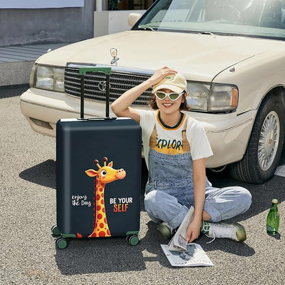 ANNA QUEEN Travel Luggage Cover Suitcase Protector Suitcase Cover Anti-Scratch,Stretchable Luggage Travel Bag Cover Washable