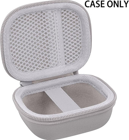 co2CREA Hard Case for Beats Powerbeats Pro 2 with Carabiner Clip, Shockproof Earbuds Storage Box – Protective Travel Cover for Powerbeats Pro 2 Wireless Bluetooth Earbuds (Quick Sand Case)