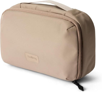 Bellroy Hanging Toiletry Kit (hanging 3 liter toiletry bag for men and women, and designed for travel) - Stone