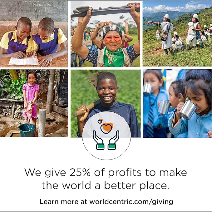 World Centric Compostable Cutlery with Napkin 6" - TPLA, Assorted and Wrapped - 250 Pack