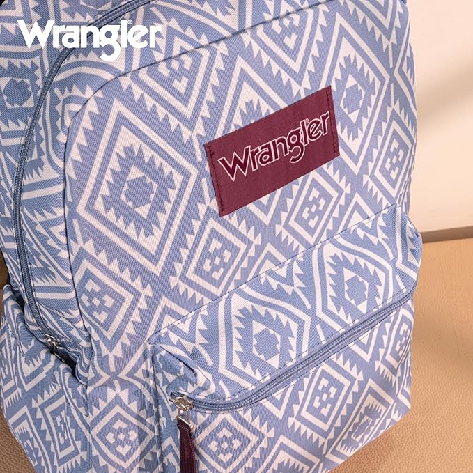 Montana West Wrangler Lightweight Backpack for Women Water Resistant 800D Casual Daypack for College, Commute, Travel & Gym